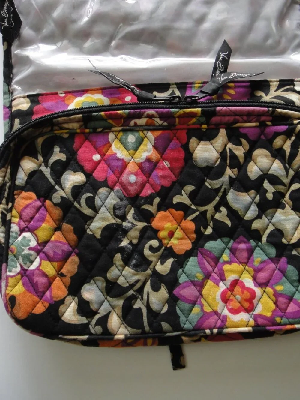 Vera Bradley Hanging Travel Organizer Suzani Toiletry Makeup Jewelry  Craft Bag